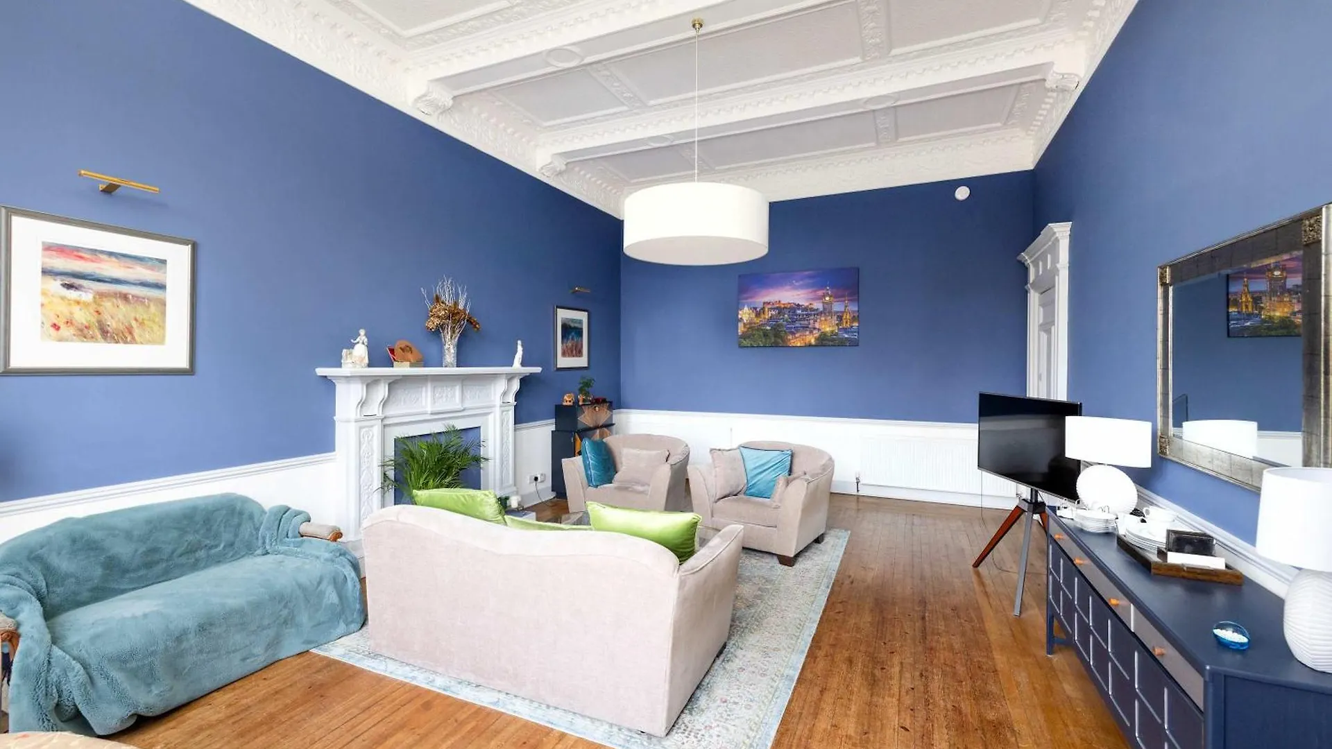 Joivy Spacious 2-Bedroom Ground Floor Flat Edinburgh 0*,